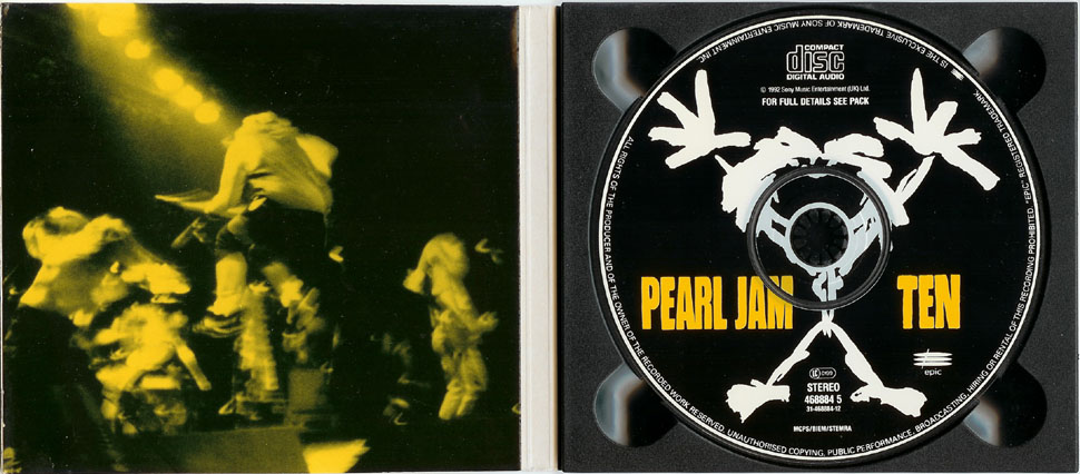 Pearl Jam - Ten - 5'' CD - Digipak - UK - CD Album - www